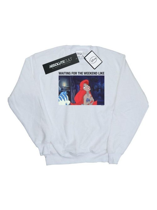 Disney - Sweat THE LITTLE MERMAID WAITING FOR THE WEEKEND - Kiabi
