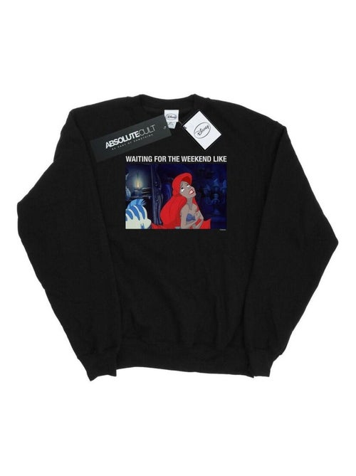 Disney - Sweat THE LITTLE MERMAID WAITING FOR THE WEEKEND - Kiabi