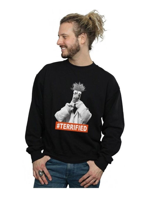 Disney - Sweat THE MUPPETS BEAKER TERRIFIED - Kiabi