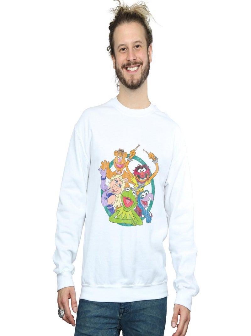 Disney - Sweat THE MUPPETS Blanc - Kiabi