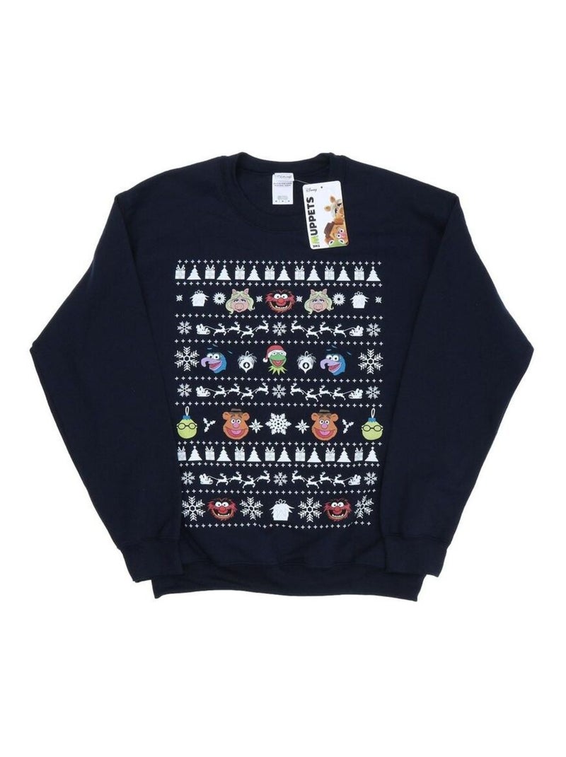 Disney - Sweat THE MUPPETS Bleu marine - Kiabi