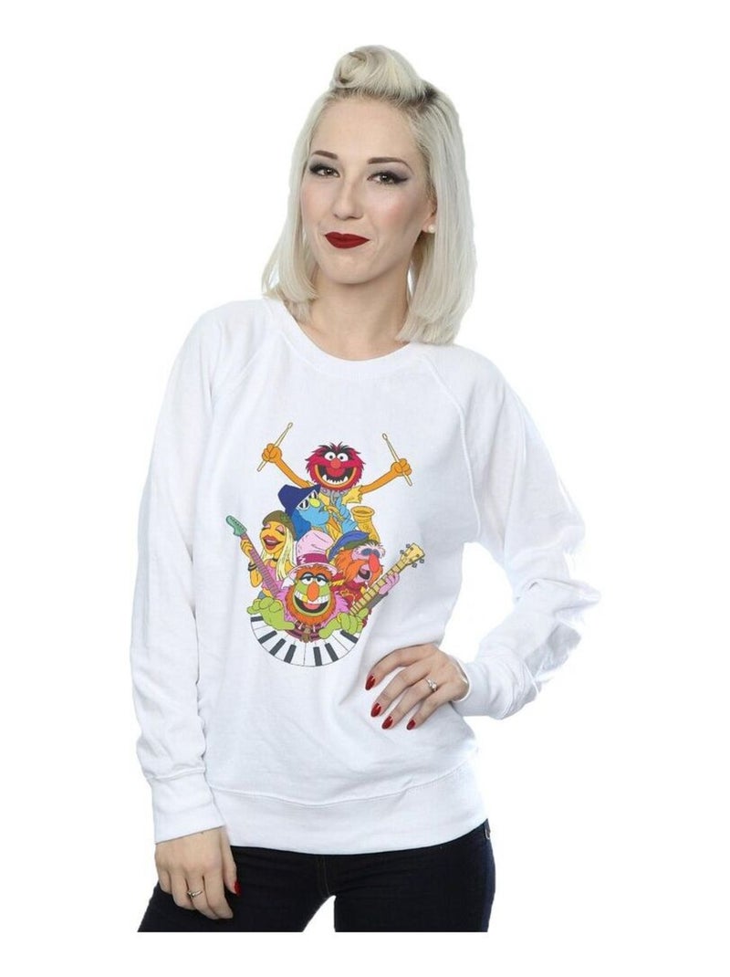 Disney - Sweat THE MUPPETS DR TEETH AND THE ELECTRIC MAYHEM Blanc - Kiabi