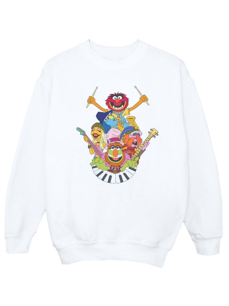 Disney - Sweat THE MUPPETS DR TEETH AND THE ELECTRIC MAYHEM Blanc - Kiabi