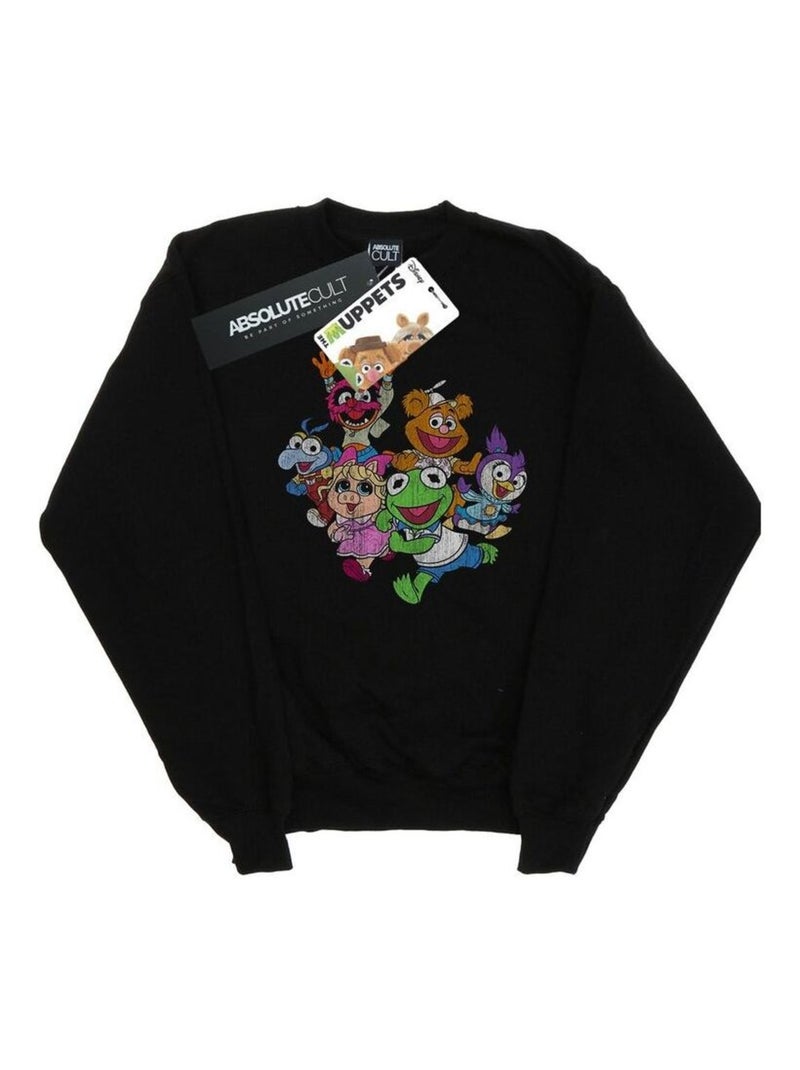 Disney - Sweat THE MUPPETS MUPPET BABIES Noir - Kiabi