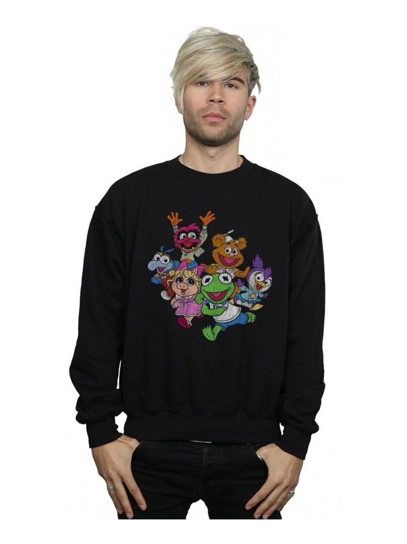 Disney - Sweat THE MUPPETS MUPPET BABIES Noir - Kiabi