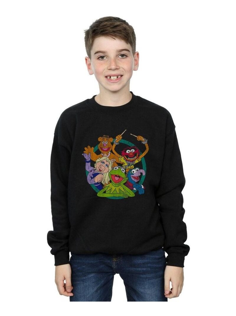 Disney - Sweat THE MUPPETS Noir - Kiabi