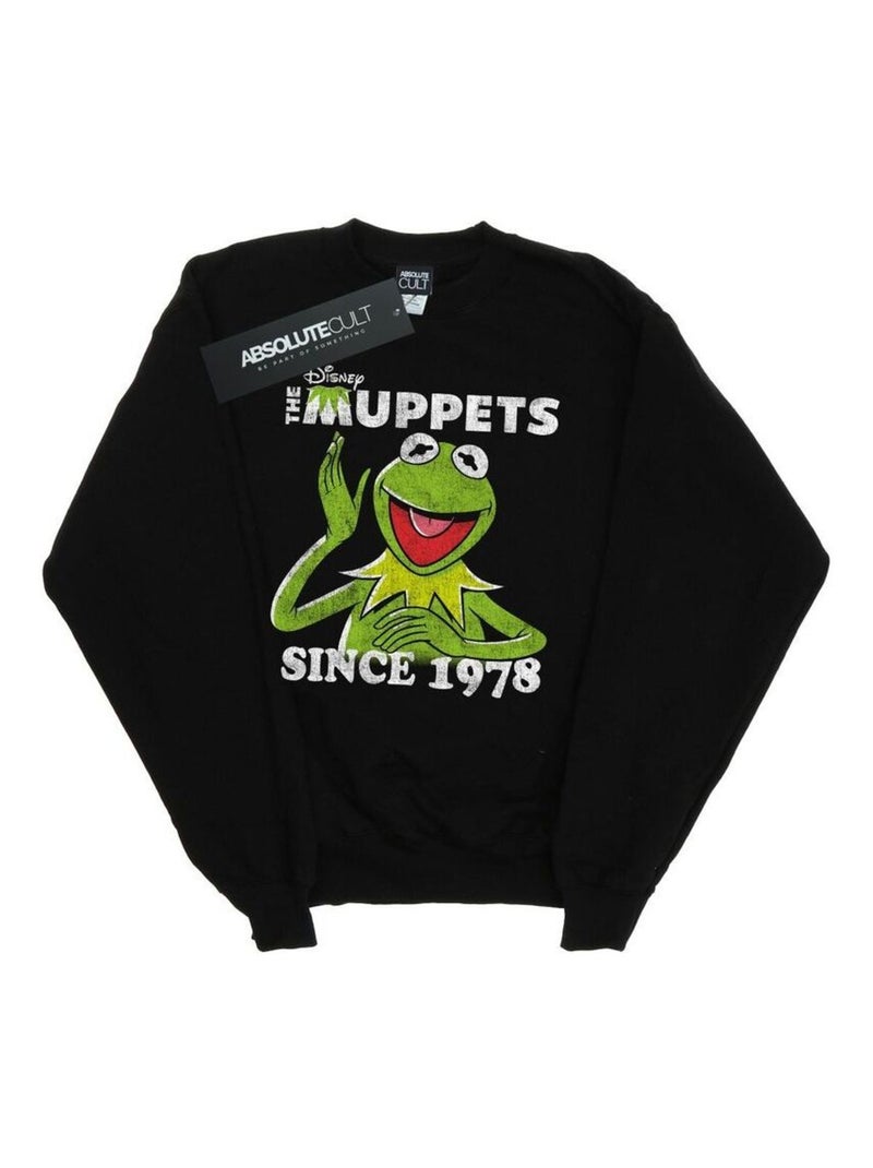 Disney - Sweat THE MUPPETS SINCE Noir - Kiabi