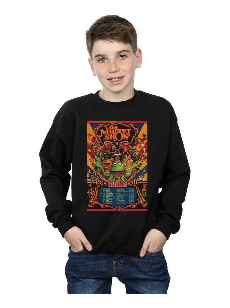 Disney - Sweat THE MUPPETS THE MUPPET SHOW Noir - Kiabi
