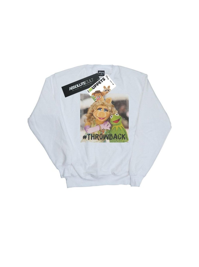 Disney - Sweat THE MUPPETS THROWBACK Blanc - Kiabi