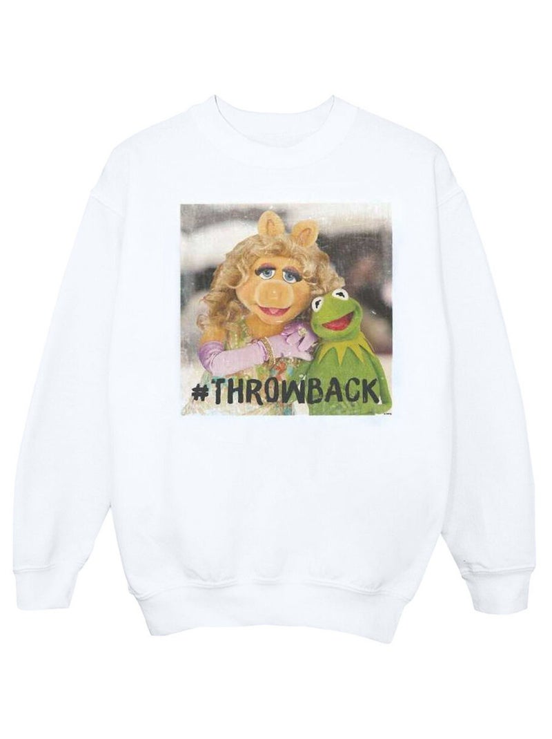 Disney - Sweat THE MUPPETS THROWBACK Blanc - Kiabi