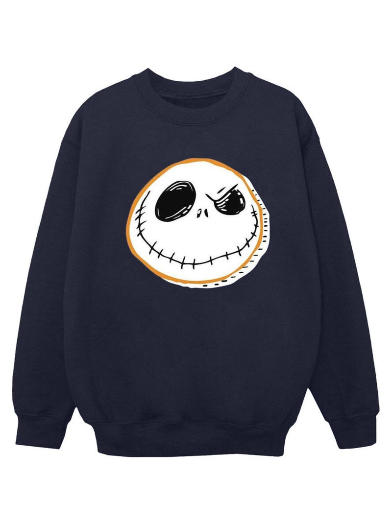 Disney - Sweat THE NIGHTMARE BEFORE CHRISTMAS Bleu marine - Kiabi