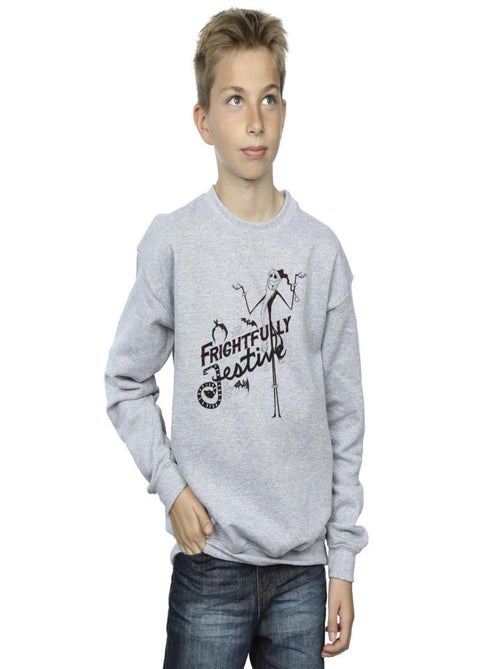 Disney - Sweat THE NIGHTMARE BEFORE CHRISTMAS FRIGHTFULLY - Kiabi
