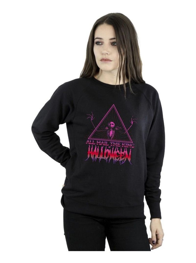 Disney - Sweat THE NIGHTMARE BEFORE CHRISTMAS HALLOWEEN KING Noir - Kiabi