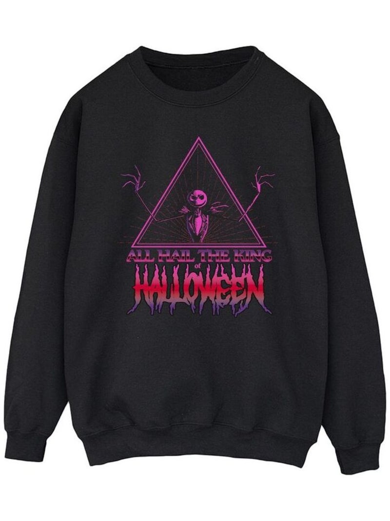 Disney - Sweat THE NIGHTMARE BEFORE CHRISTMAS HALLOWEEN KING Noir - Kiabi