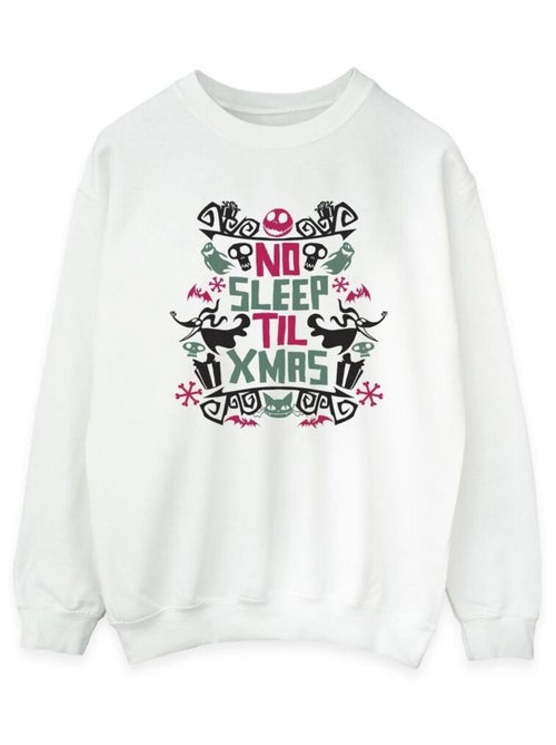 Disney - Sweat THE NIGHTMARE BEFORE CHRISTMAS NO SLEEP TIL XMAS - Kiabi