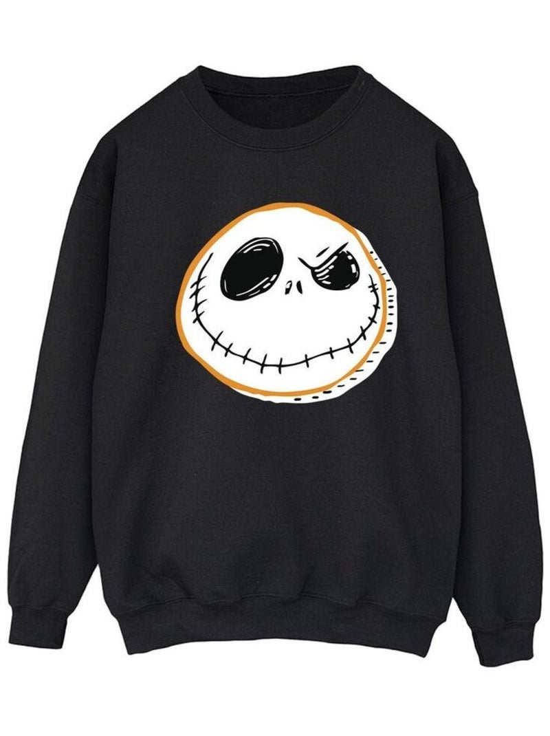 Disney - Sweat THE NIGHTMARE BEFORE CHRISTMAS Noir - Kiabi