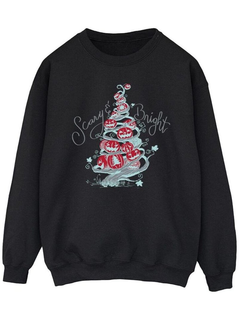 Disney - Sweat THE NIGHTMARE BEFORE CHRISTMAS Noir - Kiabi