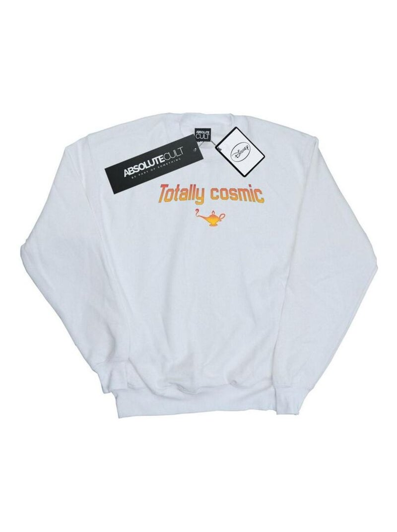 Disney - Sweat TOTALLY COSMIC Blanc - Kiabi