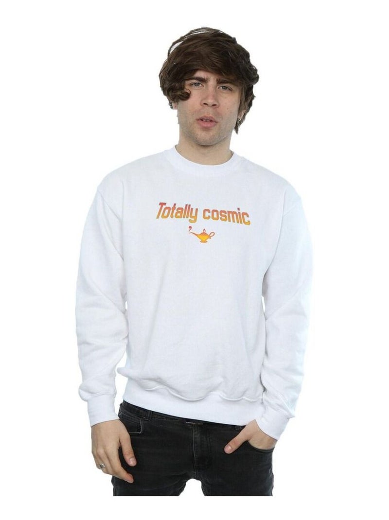 Disney - Sweat TOTALLY COSMIC Blanc - Kiabi