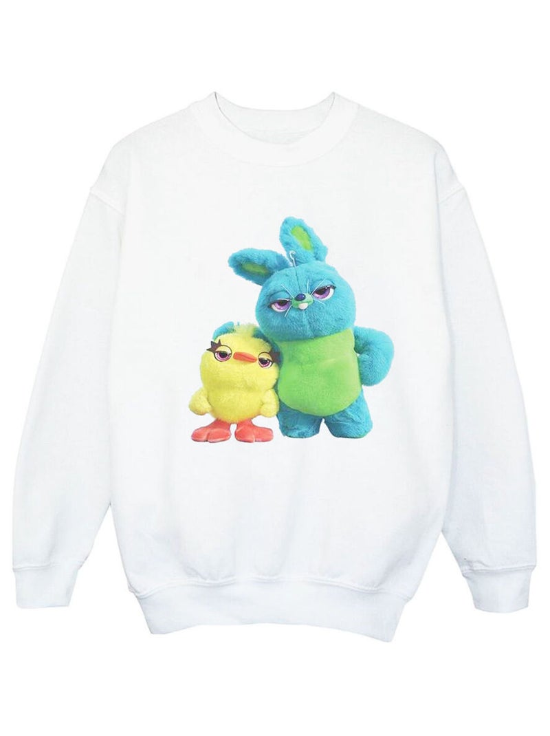 Disney - Sweat TOY STORY Blanc - Kiabi