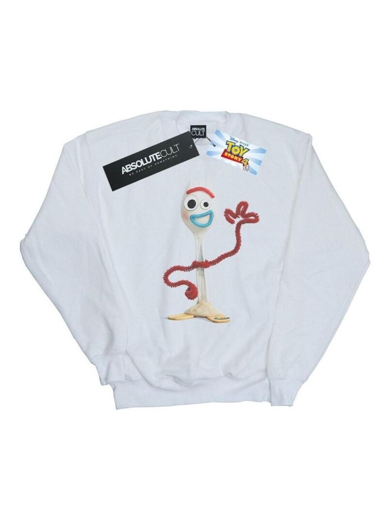 Disney - Sweat TOY STORY Blanc - Kiabi