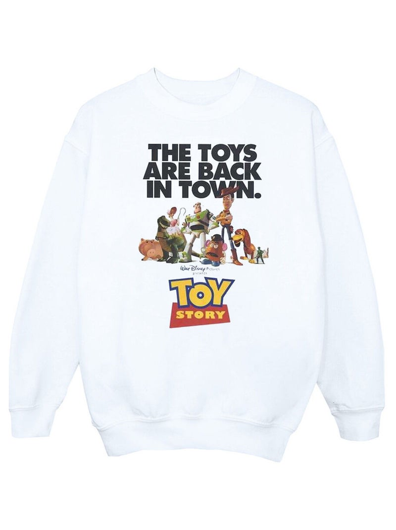 Disney - Sweat TOY STORY Blanc - Kiabi