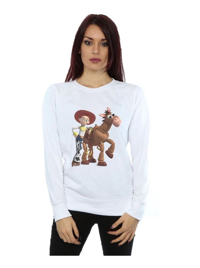 Disney - Sweat TOY STORY Blanc - Kiabi