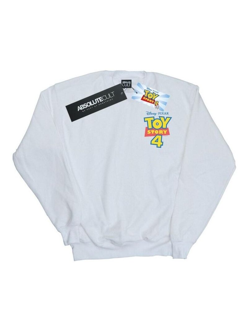 Disney - Sweat TOY STORY Blanc - Kiabi