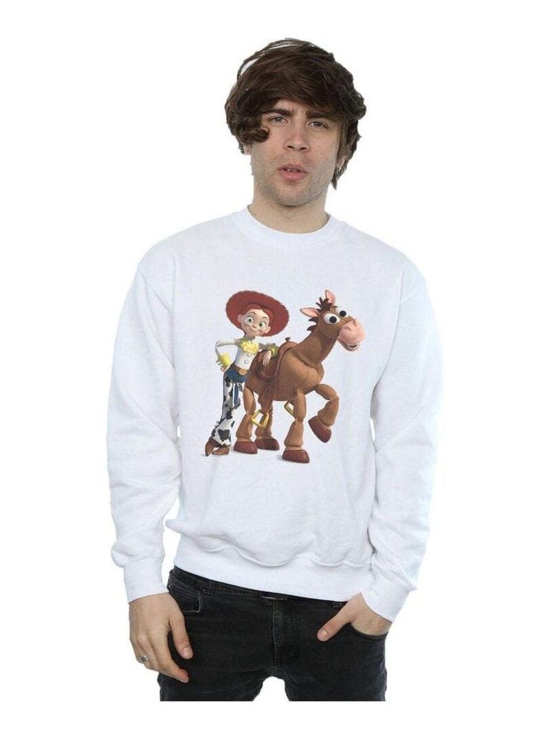 Disney - Sweat TOY STORY Blanc - Kiabi