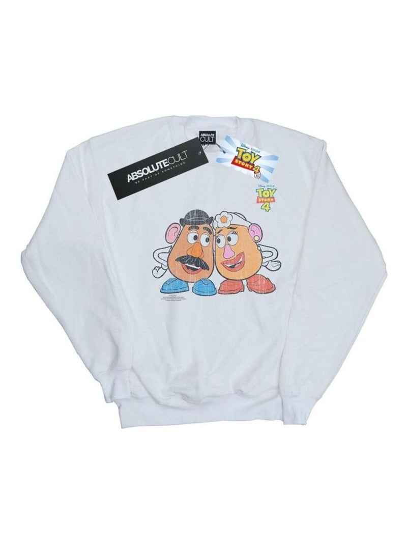 Disney - Sweat TOY STORY Blanc - Kiabi