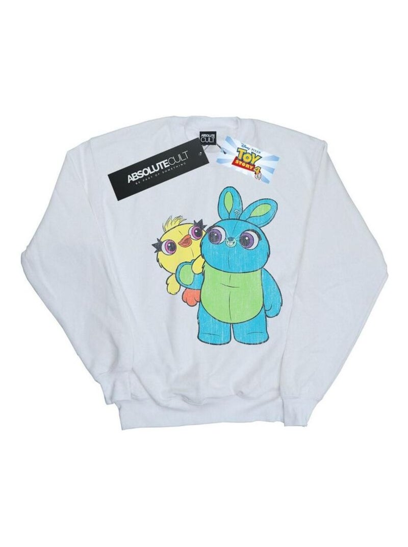 Disney - Sweat TOY STORY Blanc - Kiabi