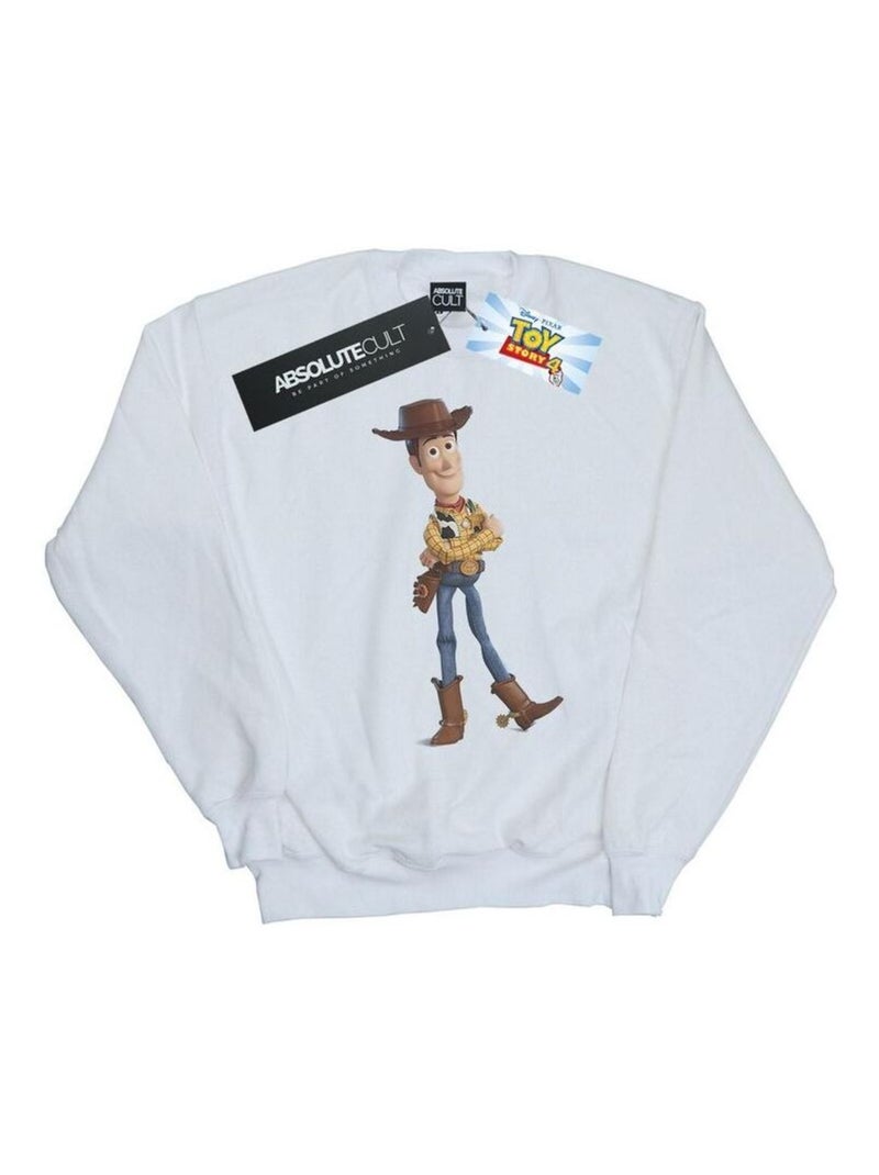 Disney - Sweat TOY STORY Blanc - Kiabi