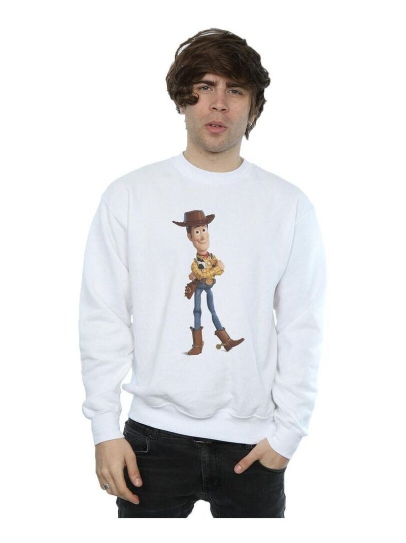 Disney - Sweat TOY STORY Blanc - Kiabi