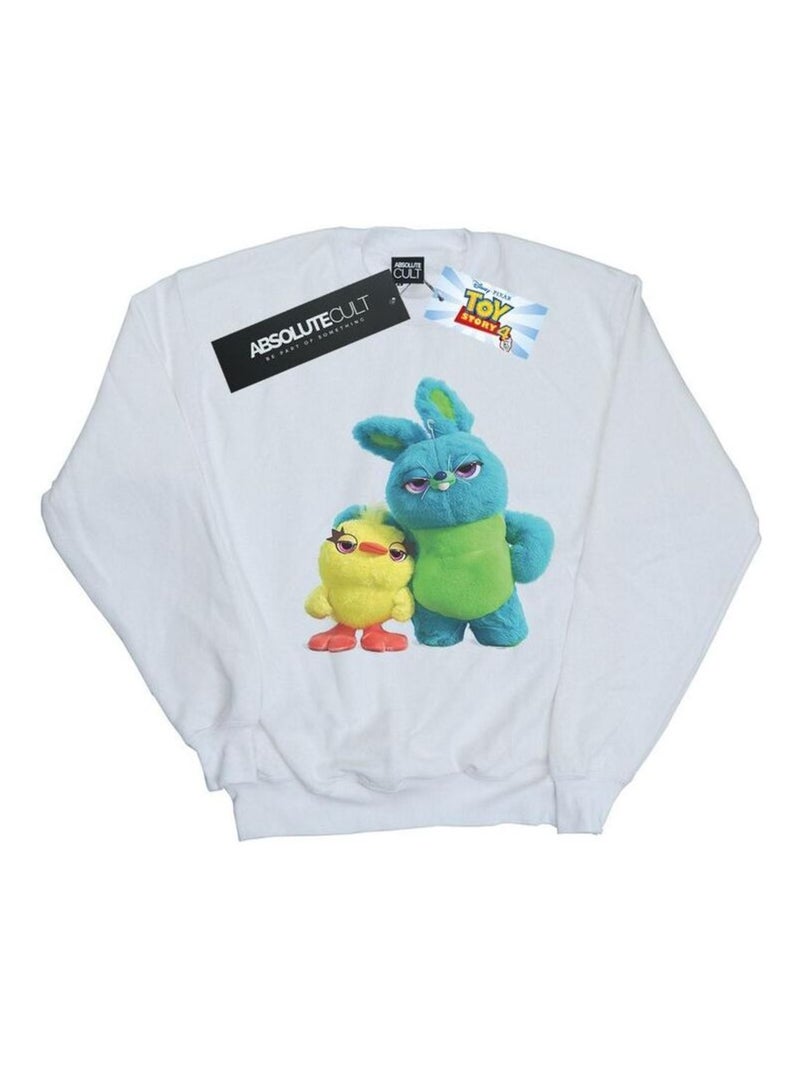 Disney - Sweat TOY STORY Blanc - Kiabi