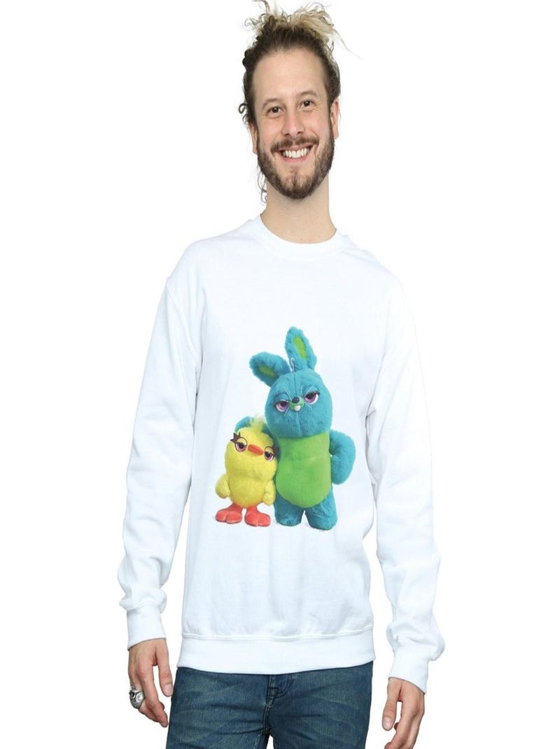 Disney - Sweat TOY STORY Blanc - Kiabi