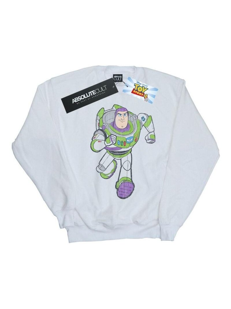 Disney - Sweat TOY STORY Blanc - Kiabi