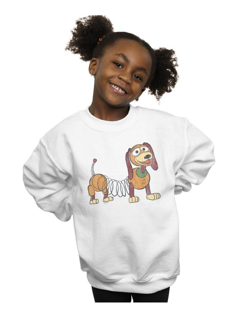 Disney - Sweat TOY STORY Blanc - Kiabi