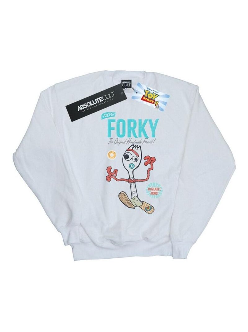 Disney - Sweat TOY STORY Blanc - Kiabi