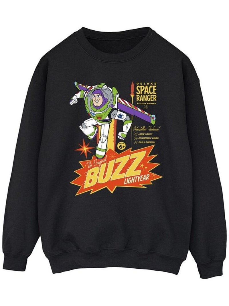 Disney - Sweat TOY STORY Buzz l'Éclair Noir - Kiabi