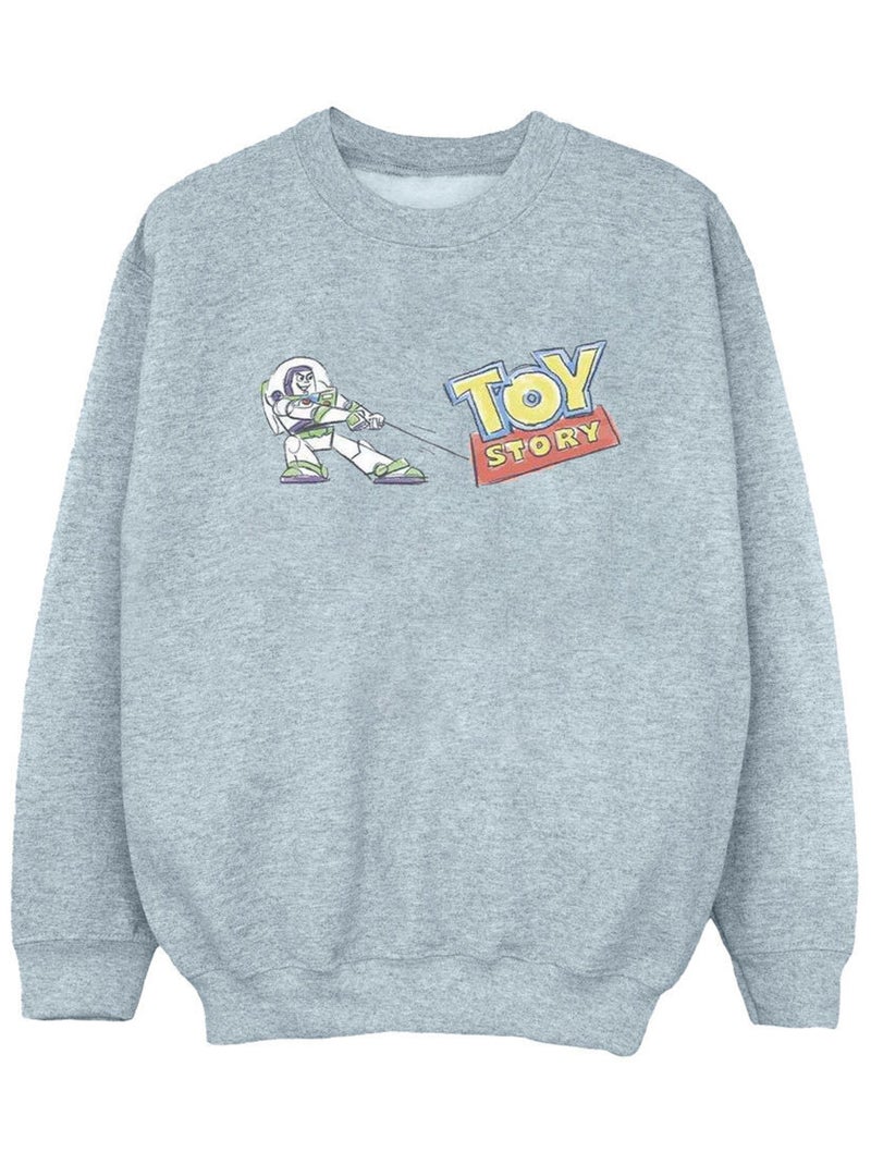 Disney - Sweat TOY STORY Gris chiné - Kiabi