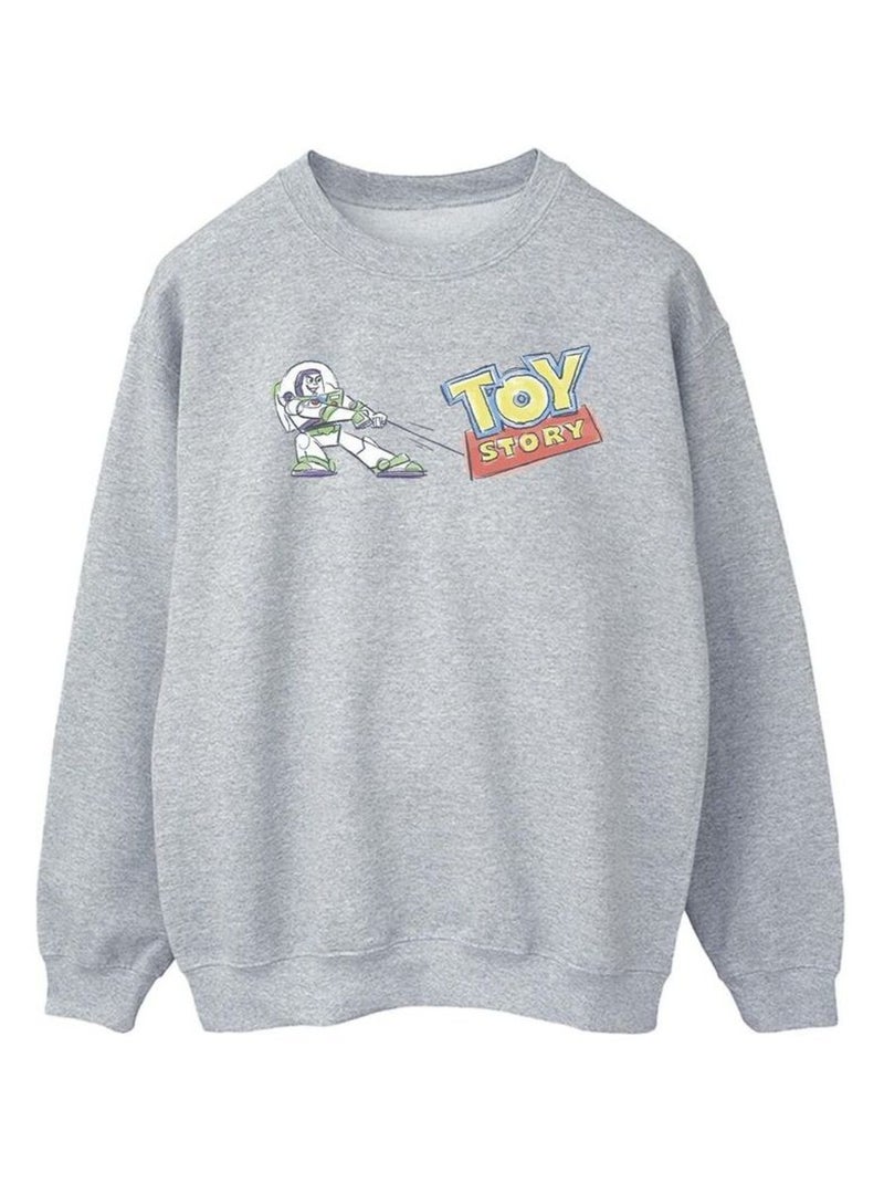 Disney - Sweat TOY STORY Gris chiné - Kiabi