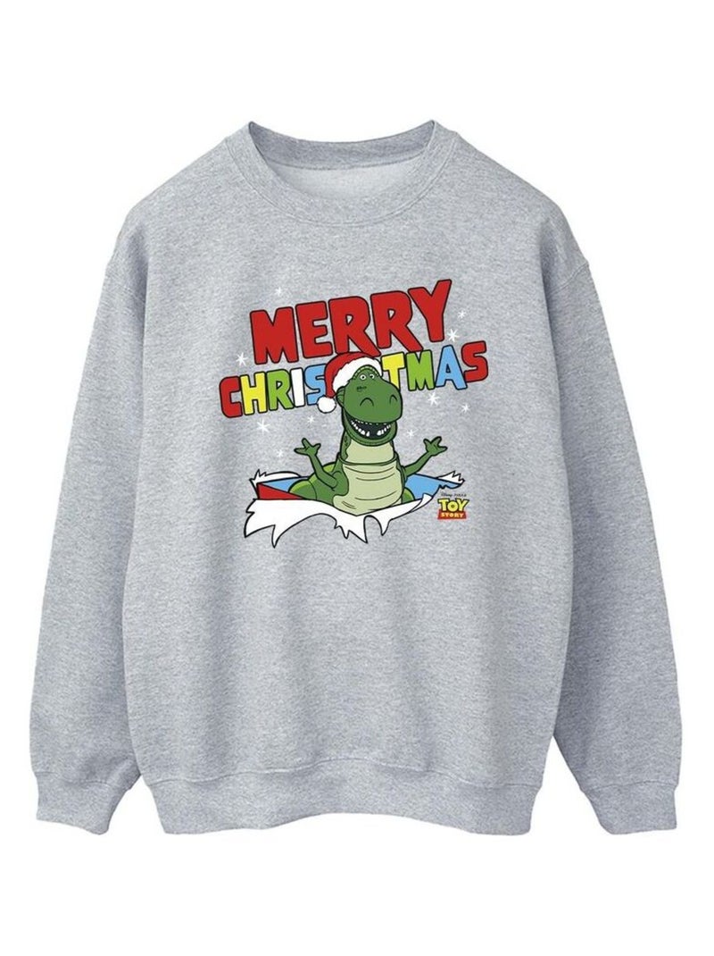 Disney - Sweat TOY STORY Gris chiné - Kiabi