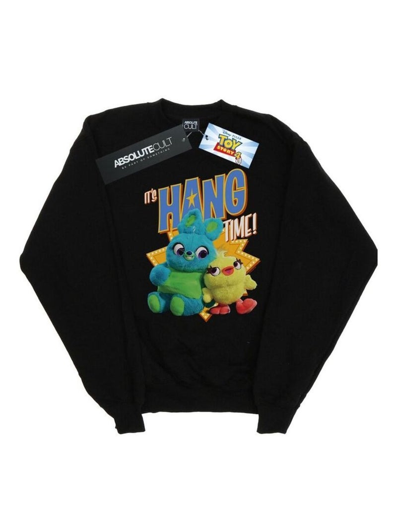 Disney - Sweat TOY STORY IT'S HANG TIME Noir - Kiabi