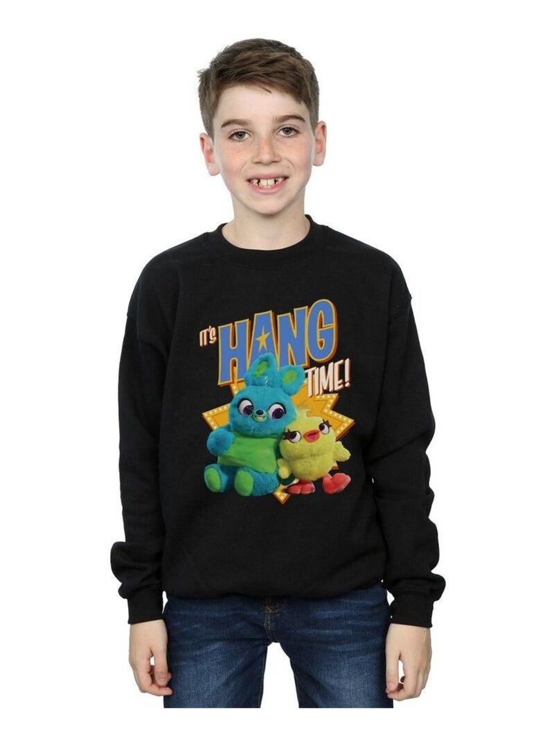 Disney - Sweat TOY STORY IT'S HANG TIME Noir - Kiabi