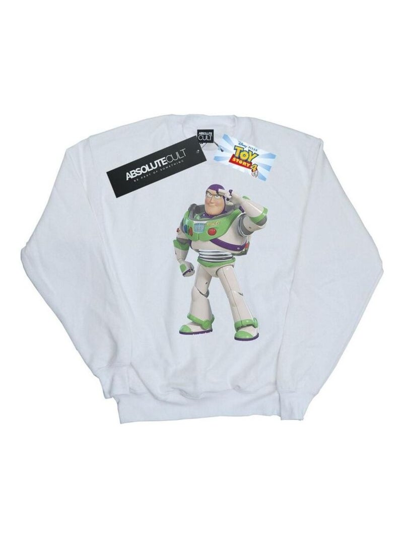 Disney - Sweat TOY STORY LIGHTYEAR Blanc - Kiabi