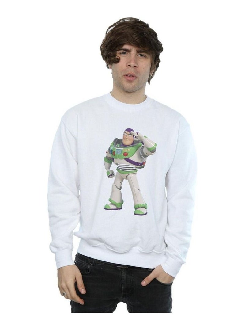 Disney - Sweat TOY STORY LIGHTYEAR Blanc - Kiabi