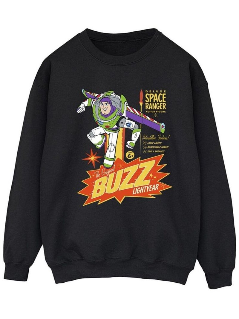 Disney - Sweat TOY STORY LIGHTYEAR Noir - Kiabi