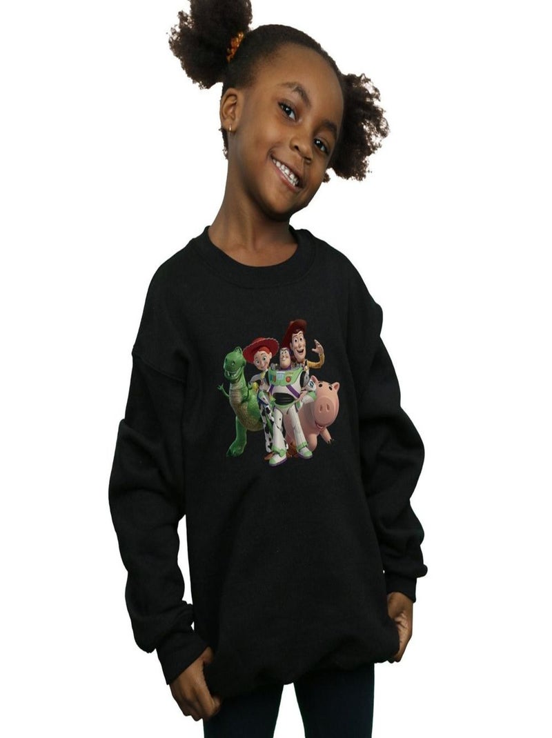 Disney - Sweat TOY STORY Noir - Kiabi