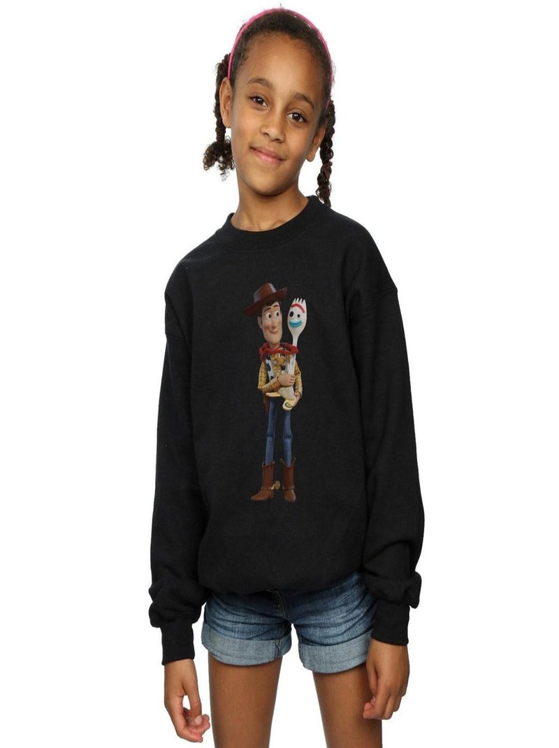 Disney - Sweat TOY STORY Noir - Kiabi