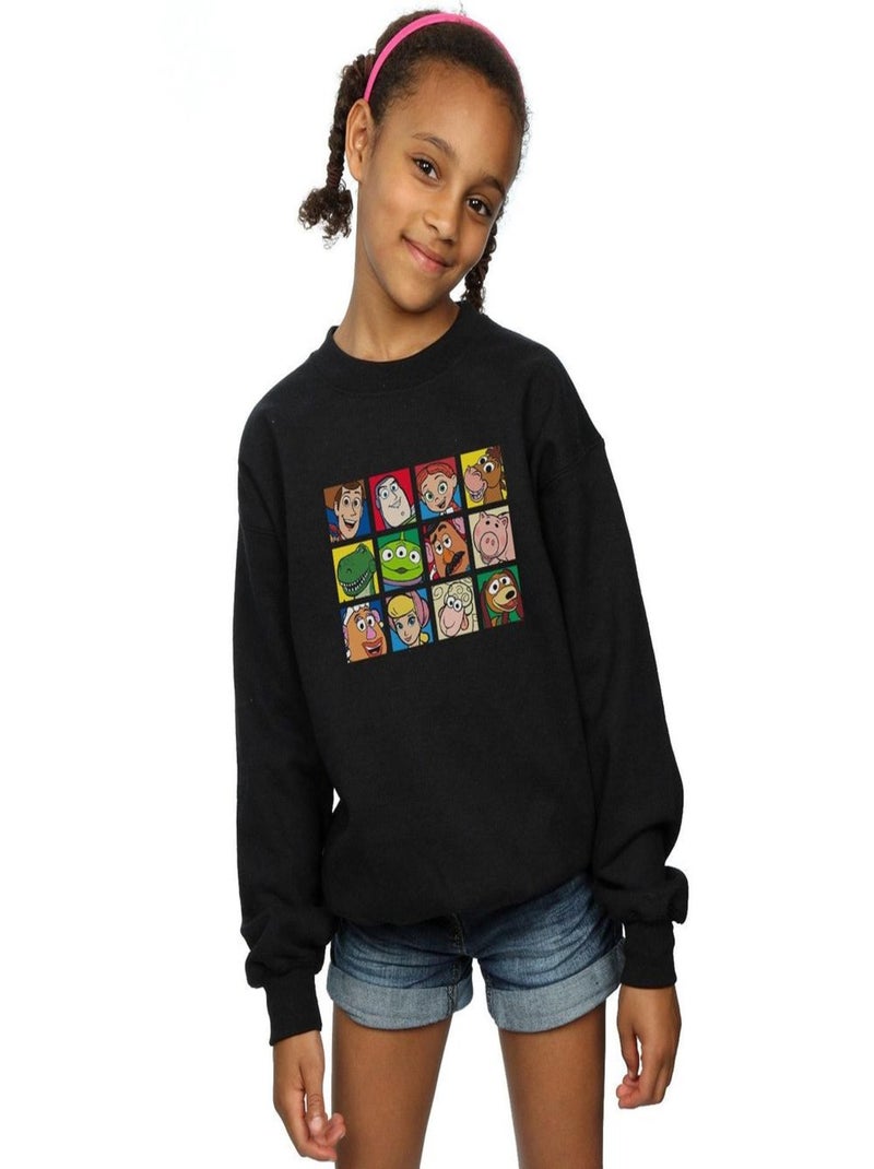 Disney - Sweat TOY STORY Noir - Kiabi